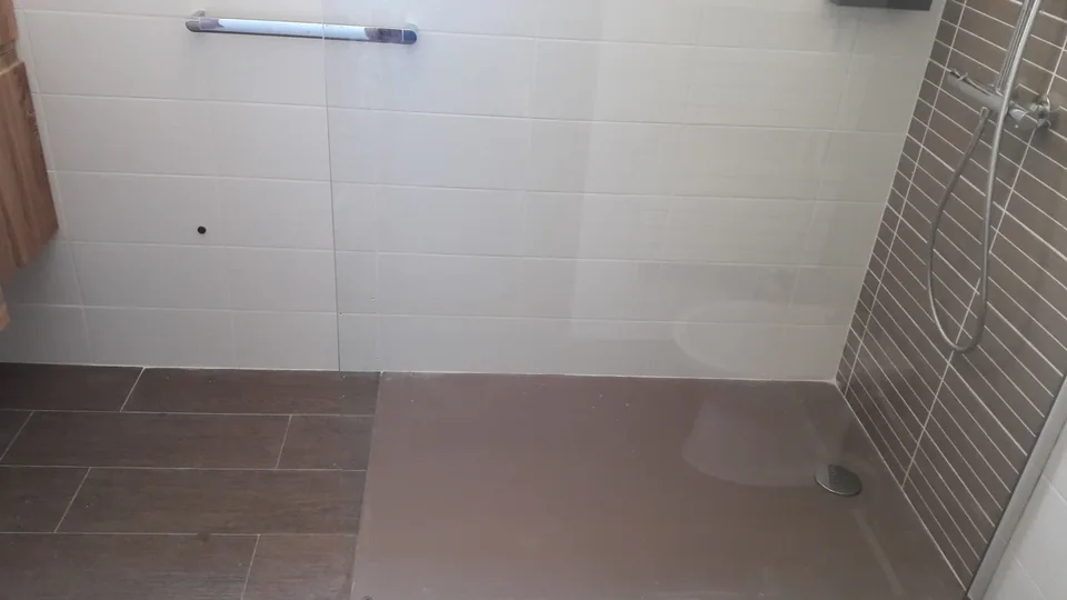 Vue de douche à l’italienne